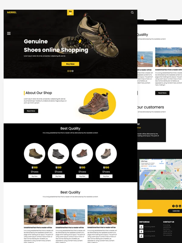 Merrel — Shoe Store